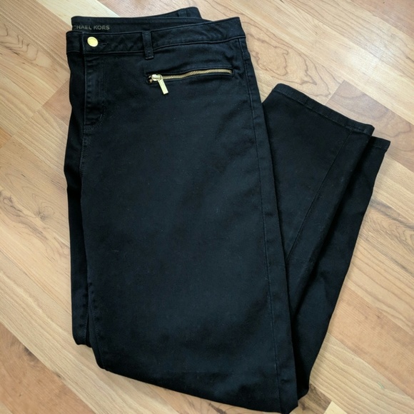 Michael Kors Denim - Michael Kors Black Jeans - 20W